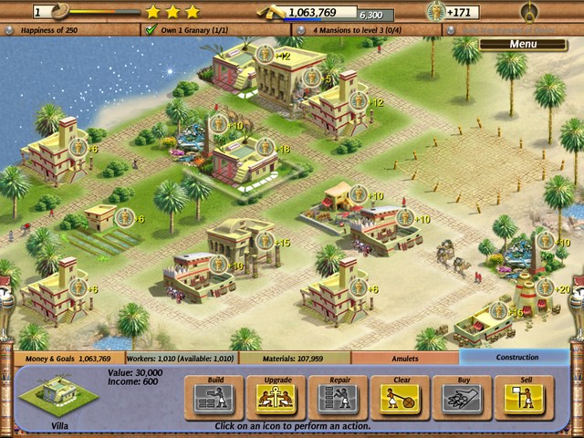 Play Empire Builder - Ancient Egypt Online